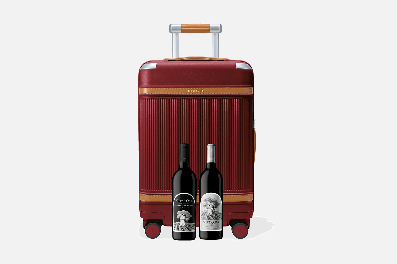 Silver Oak x Paravel Wine Luggage