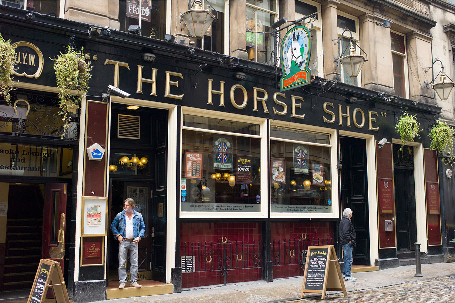 The Horseshoe Bar in Glasgow