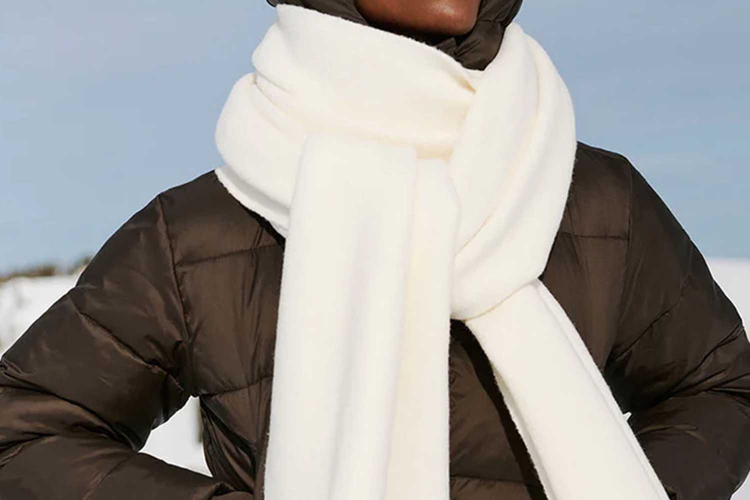 Alo Merino Wool Oversized Scarf