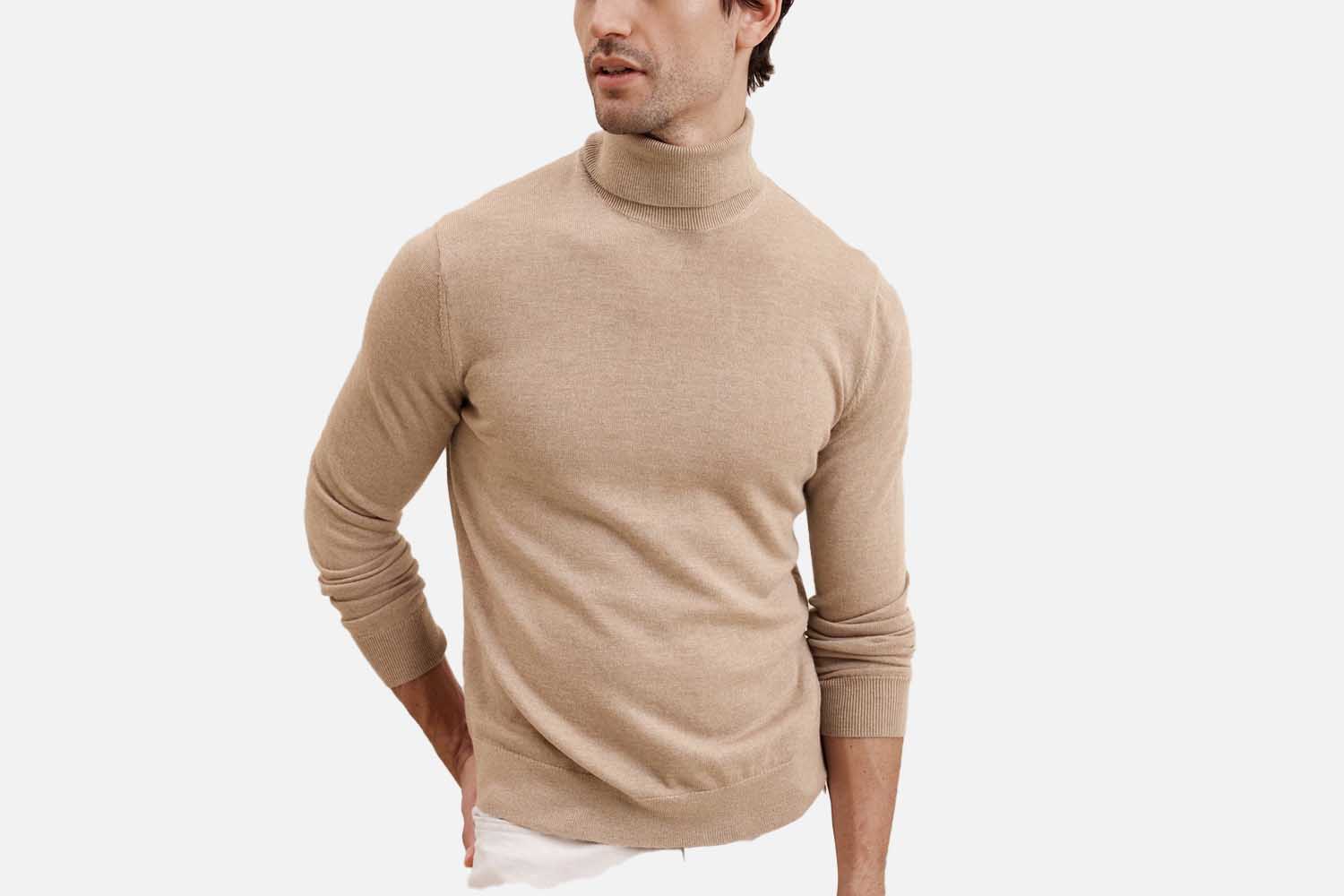 Banana Republic Merino Wool Turtleneck Sweater