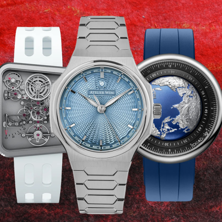 Behrens Ultralight 20G; Atelier Wen Perception; CIGA Design Mechanical Watch Series U Blue Planet