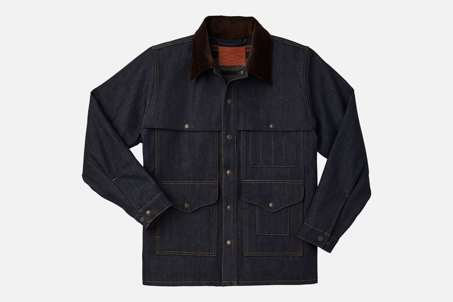 Filson Lined Denim Cruiser Jacket