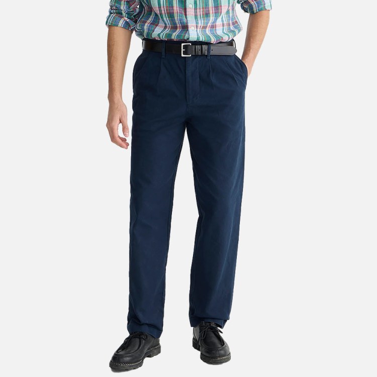 J.Crew Double-Pleated Trousers