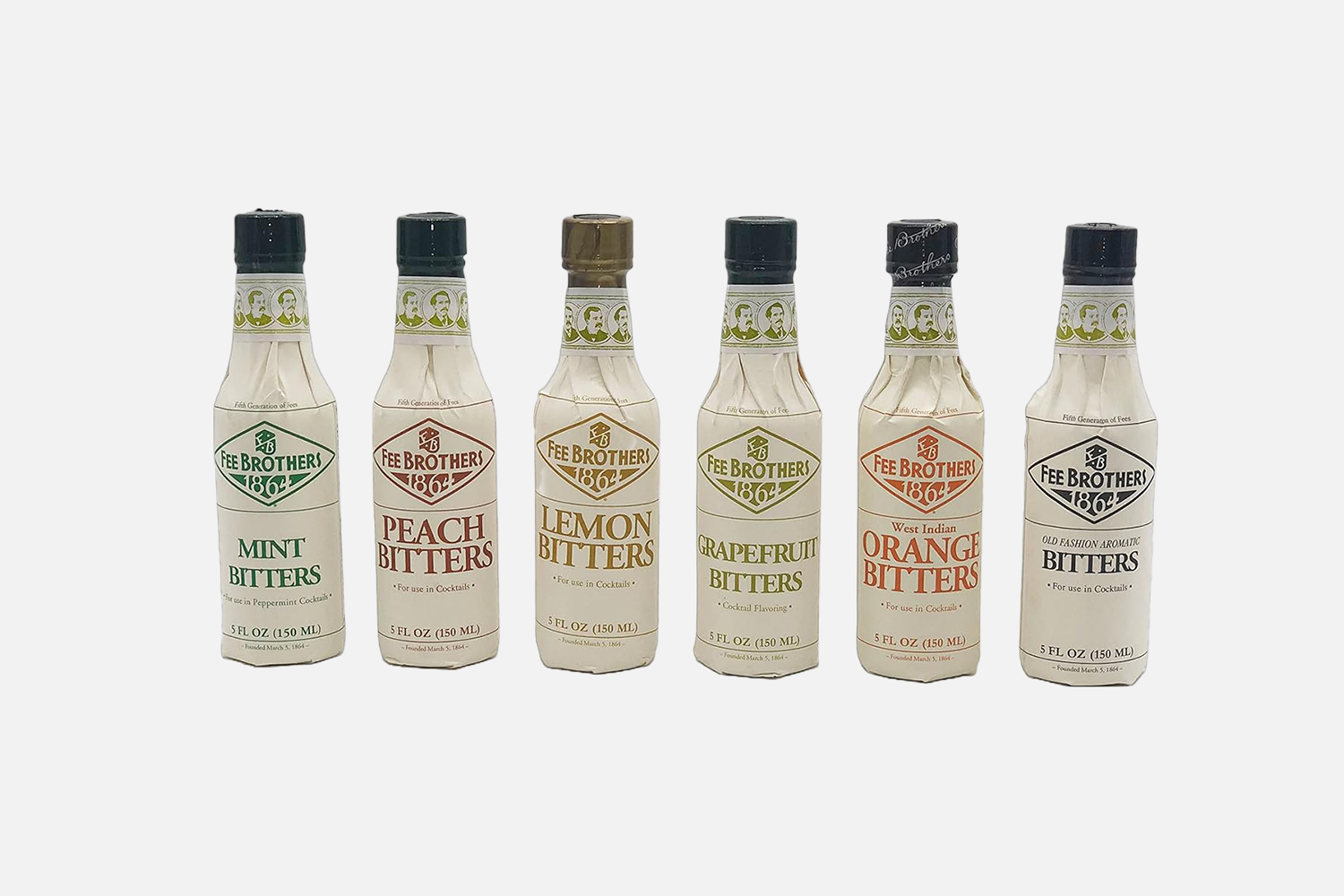 Fee Brothers Old Fashioned Bitters 6-Pack