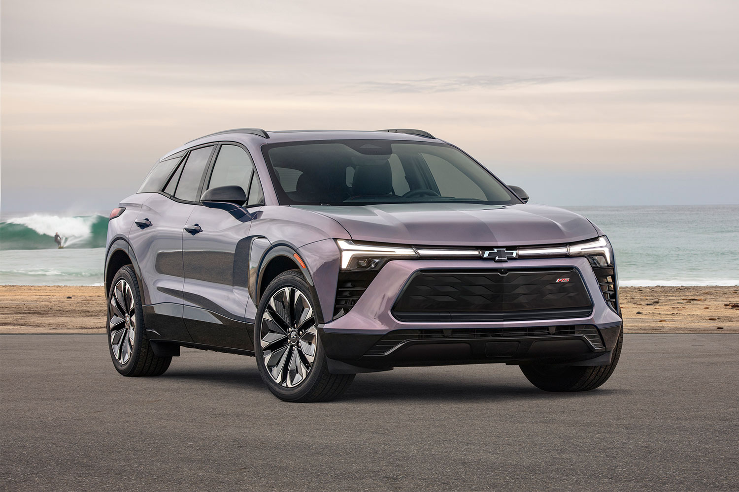 The two-motor, all-wheel drive Chevrolet Blazer EV RS