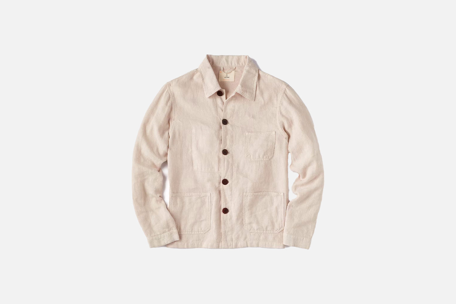 La Paz Baptista Linen Chore Coat