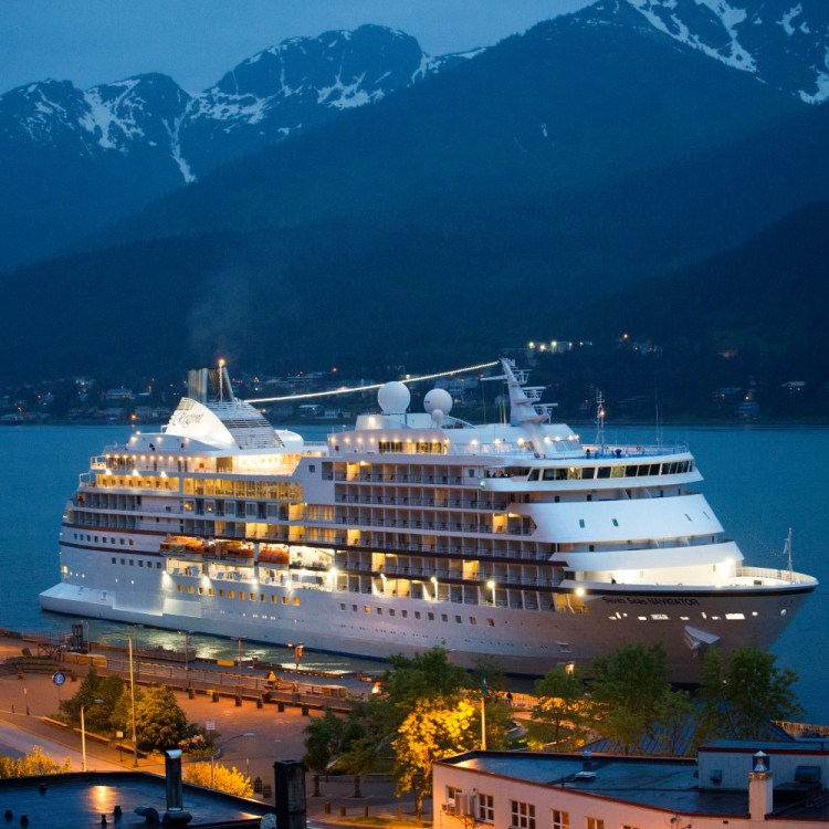 Cruise ship in Juneau, Alaska