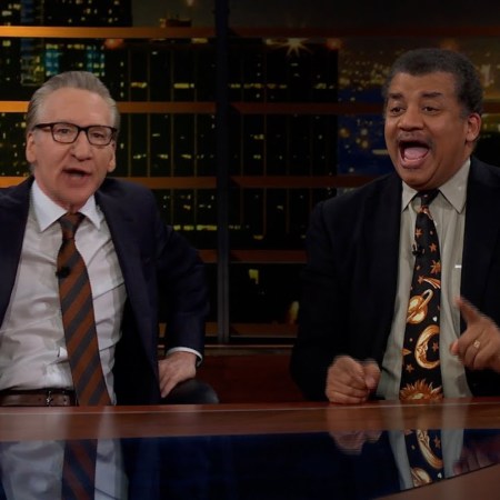 Bill Maher and Neil deGrasse Tyson