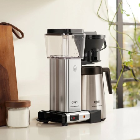 The Moccamaster KBT Thermal Coffee Brewer, one of the best Black Friday and Cyber Monday deals we found for your home and kitchen