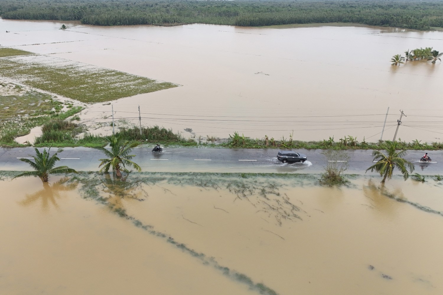 Typhoon aftermath