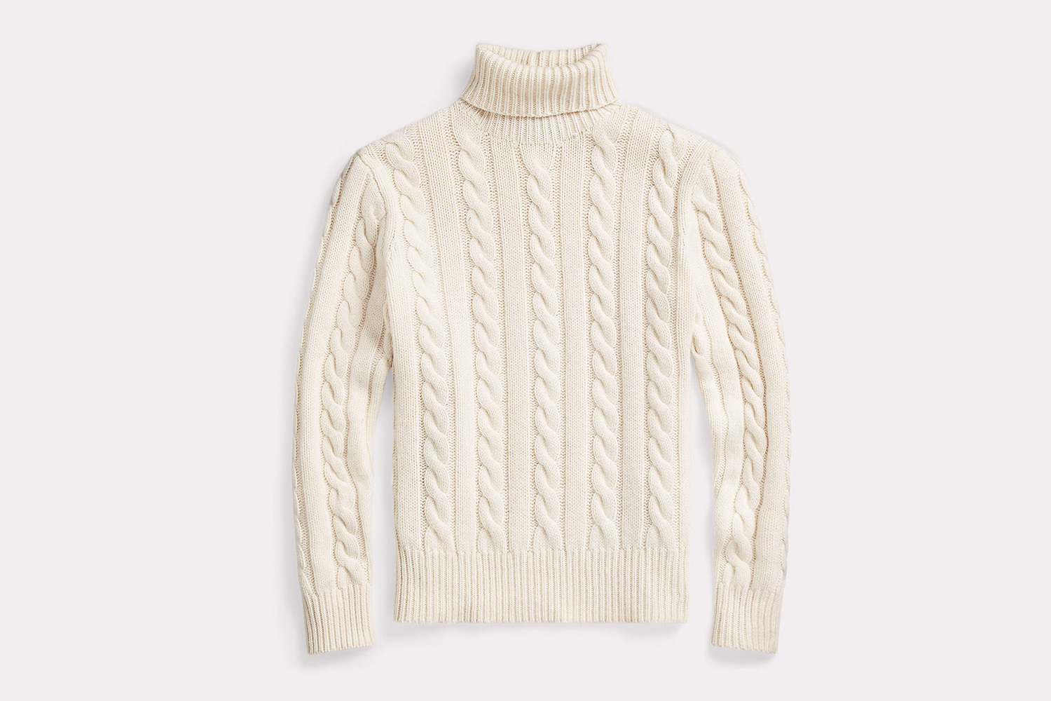 Polo Ralph Lauren Cable-Knit Wool-Cashmere Sweater