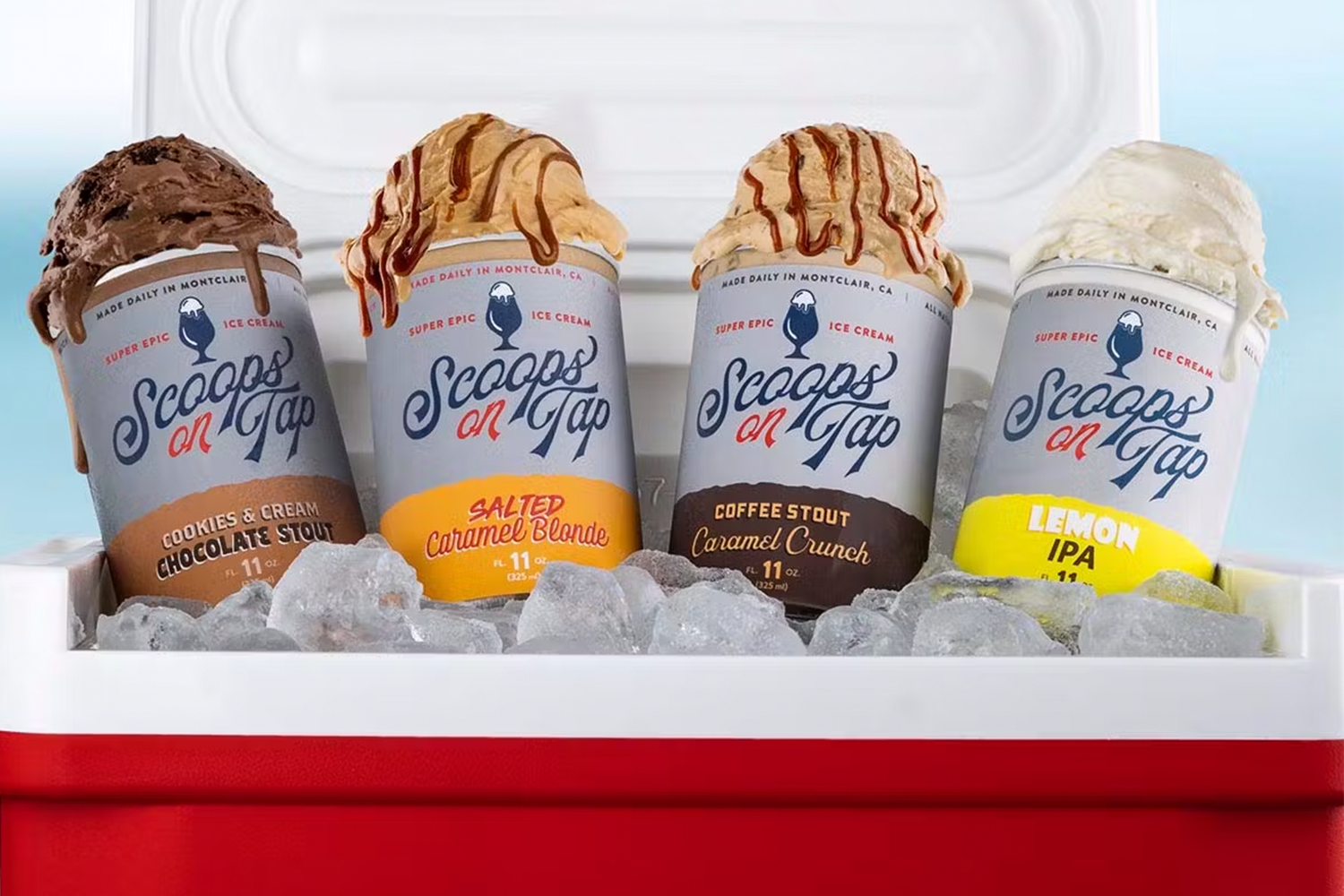 Scoops on Tap Craft Beer-Infused Ice Cream