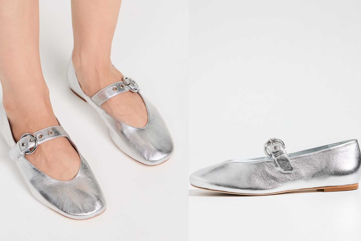 Reformation Bethany Ballet Flats