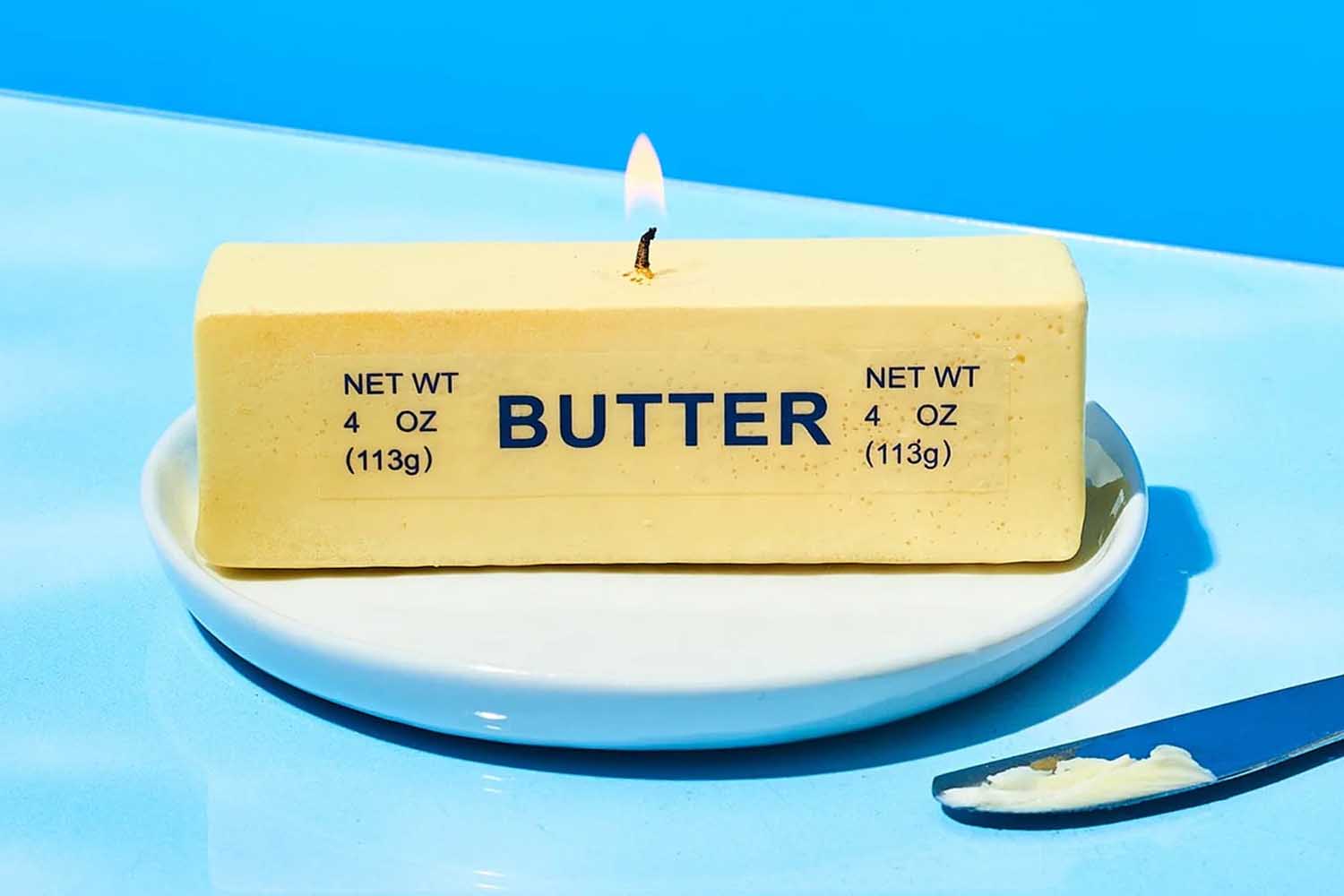 Stick of Butter Candle