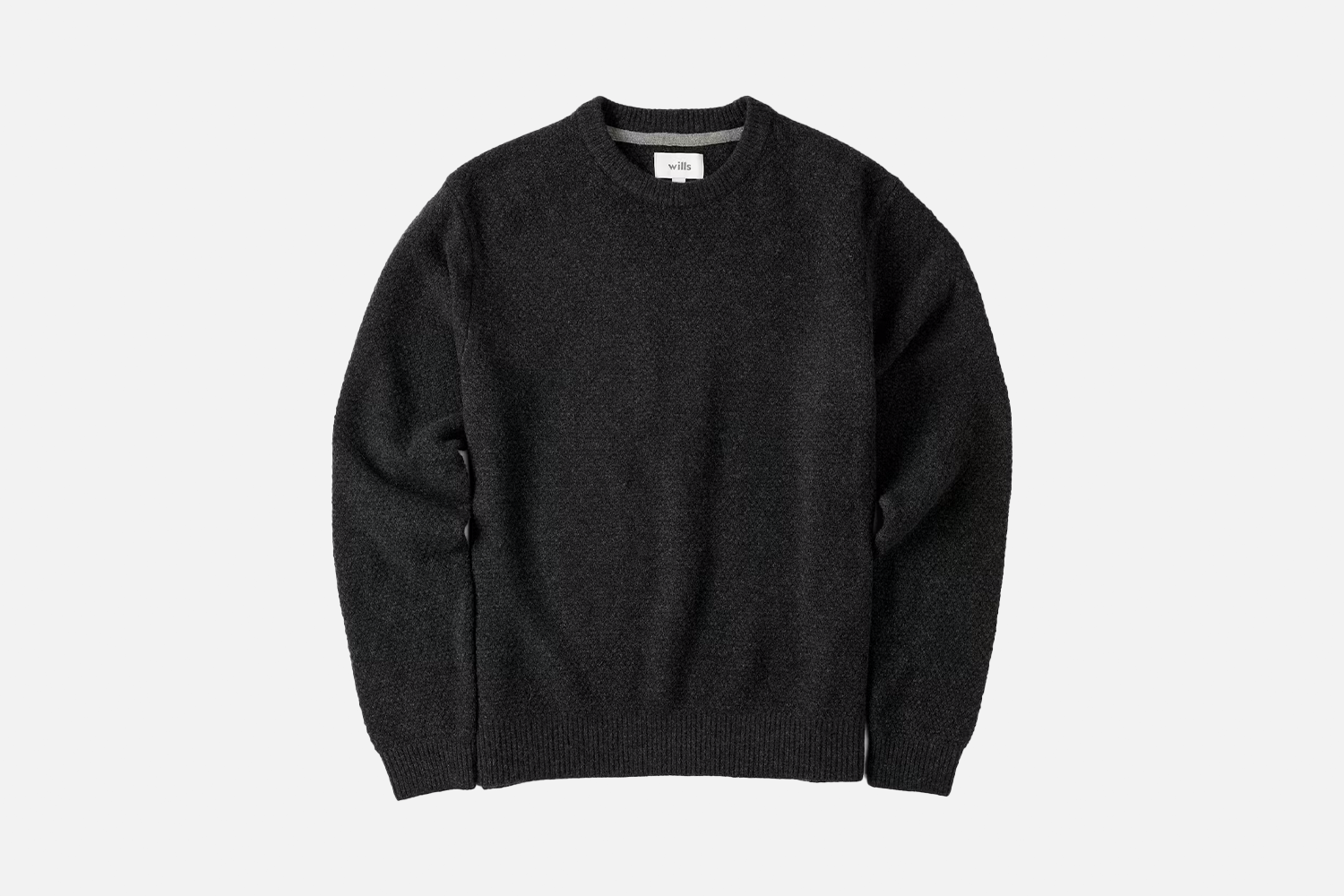 Wills Textured Crewneck