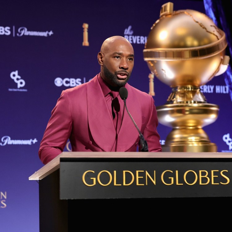 Morris Chestnut at the Golden Globes announcement