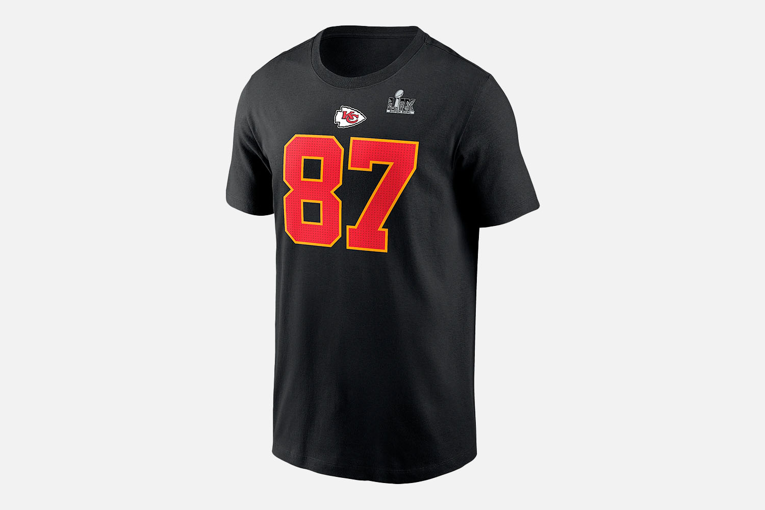 Nike Kansas City Chiefs Super Bowl LIX T-Shirt “Travis Kelce”