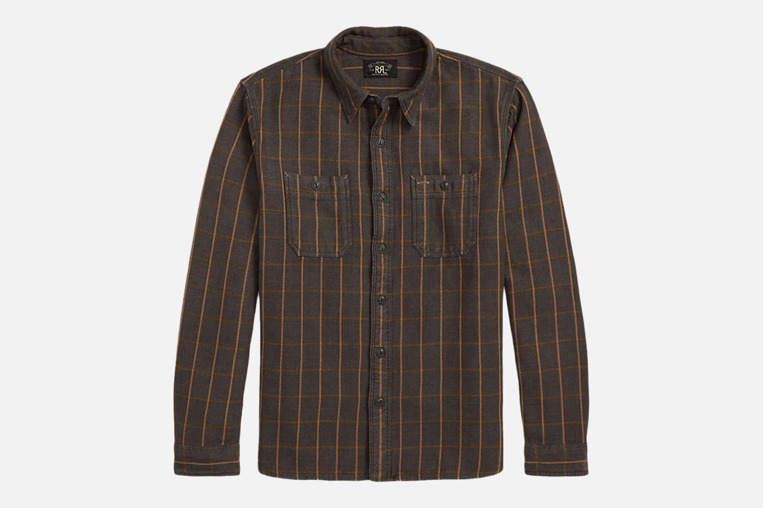 RRL Plaid Twill Workshirt