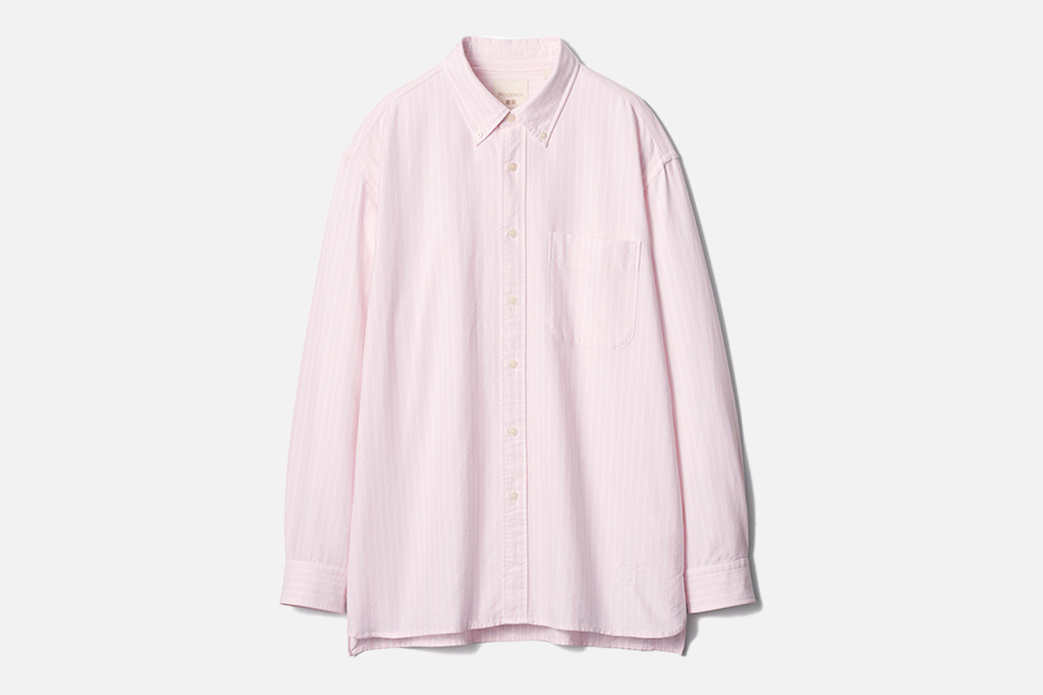 Uniqlo x JW Anderson Striped Oxford Oversized Shirt