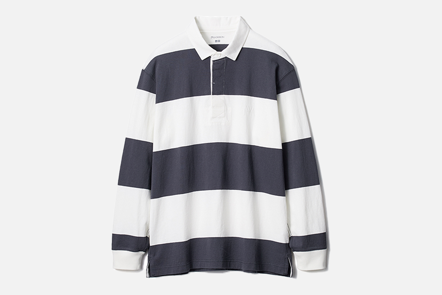 Uniqlo x JW Anderson Striped Oversized Rugger Polo Shirt