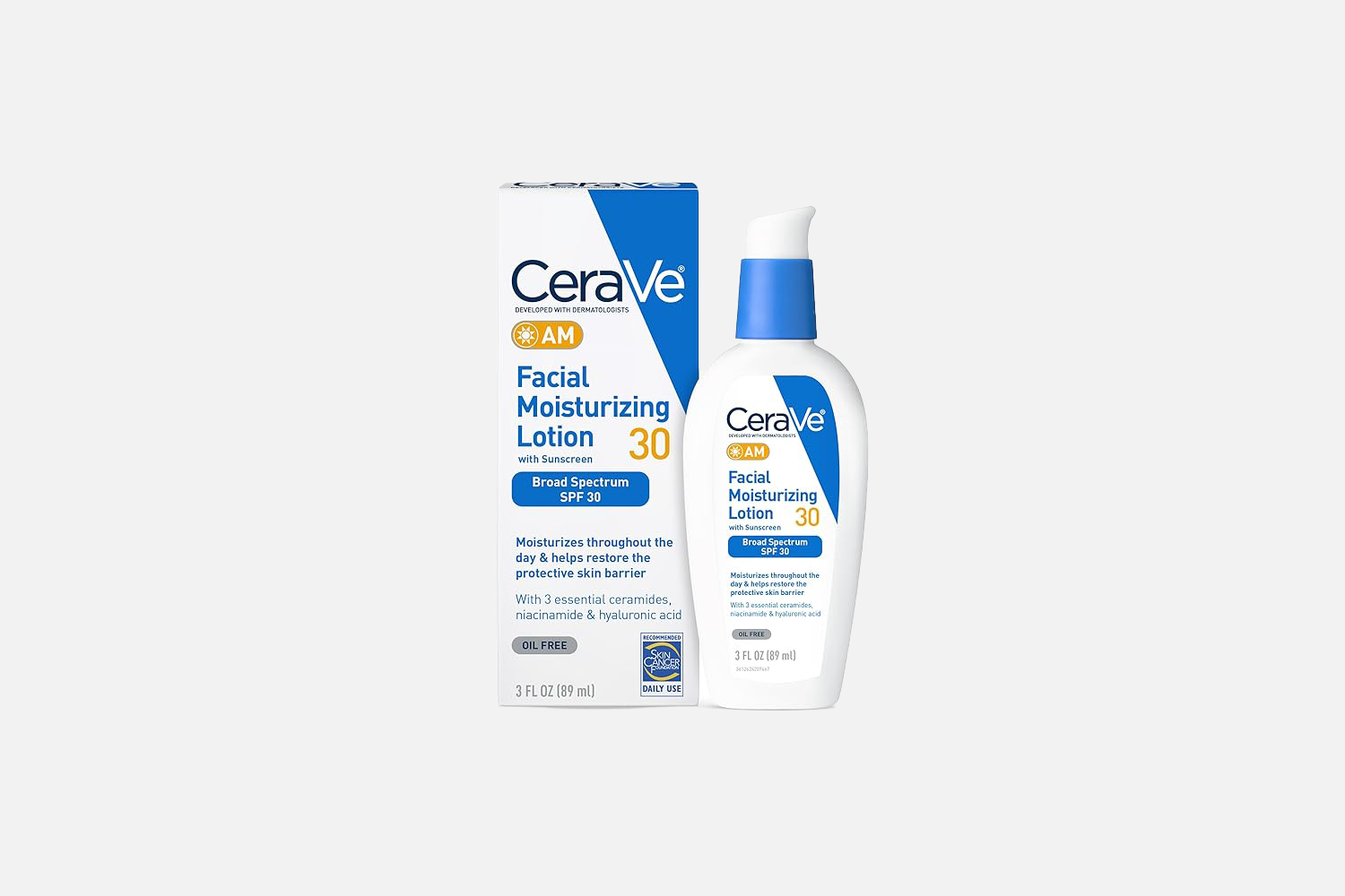 <strong>CeraVe</strong> AM Facial Moisturizing Lotion with SPF 30