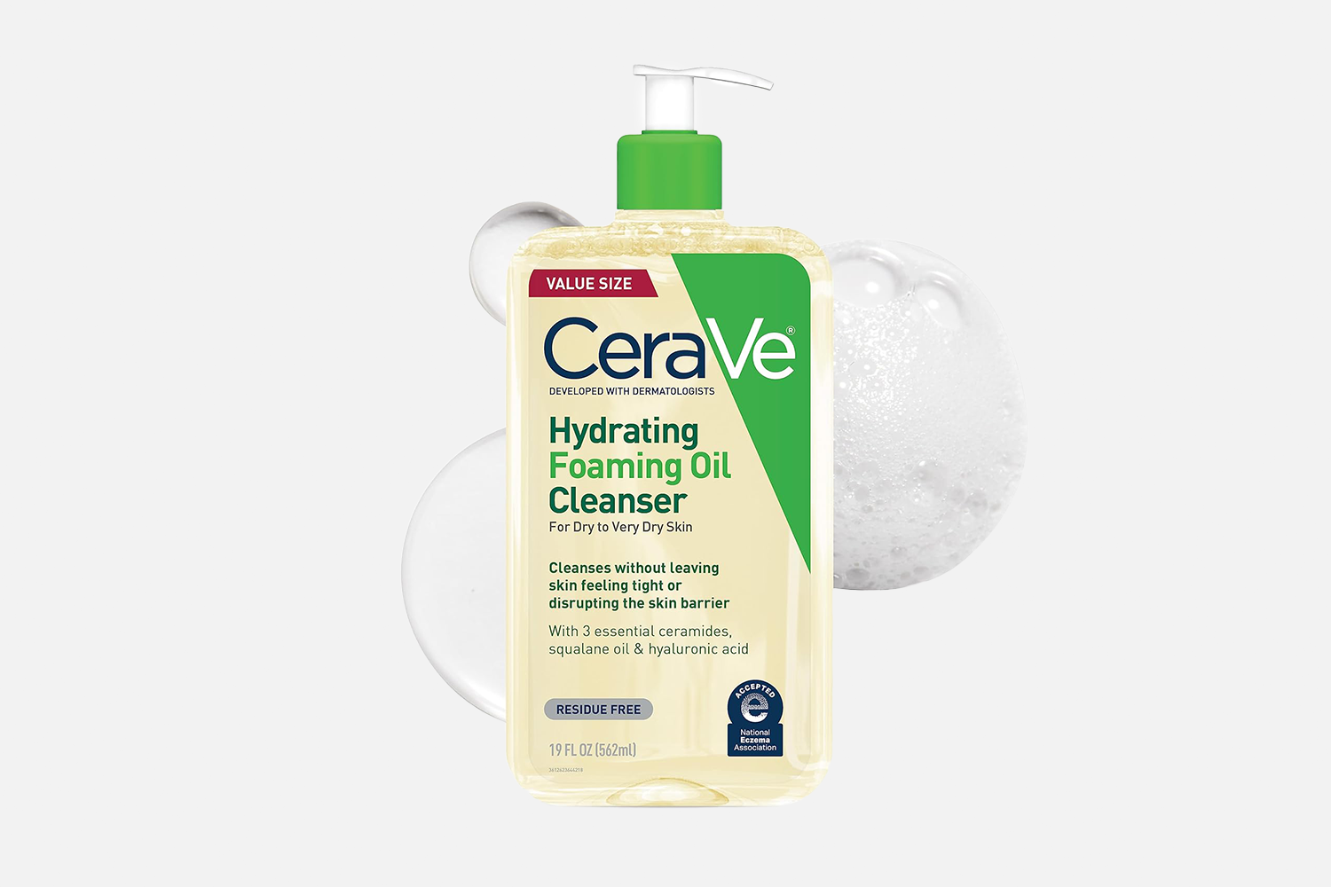 <strong>CeraVe</strong> Hydrating Foaming Oil Cleanser