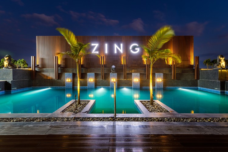 Zing Sky Pool Bar and Deck at Hyatt Centric Soalteemode Kathmandu, the first Centric hotel from Hyatt in Nepal