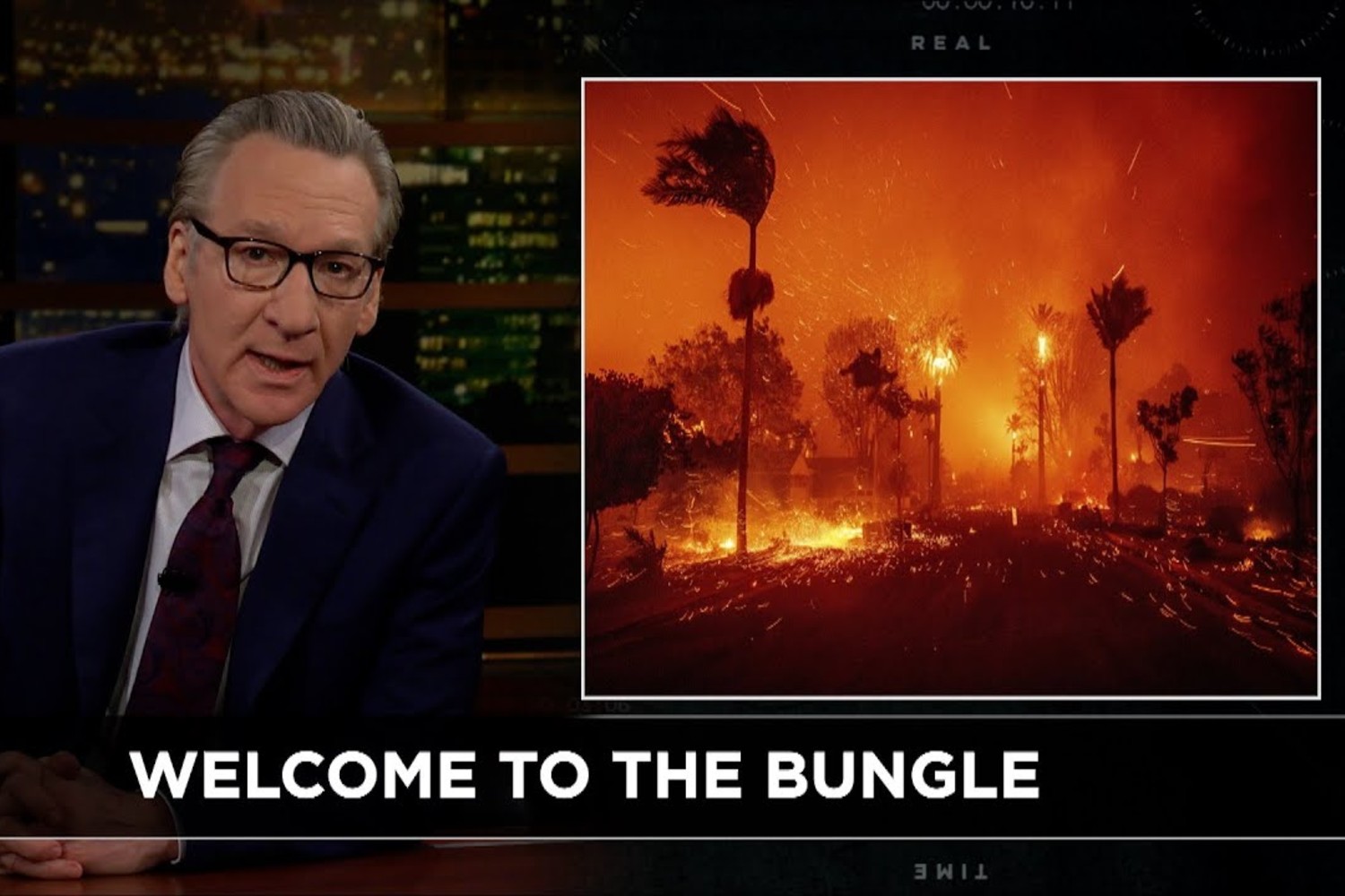 Bill Maher’s First “Real Time” of 2025 Took On Wildfires