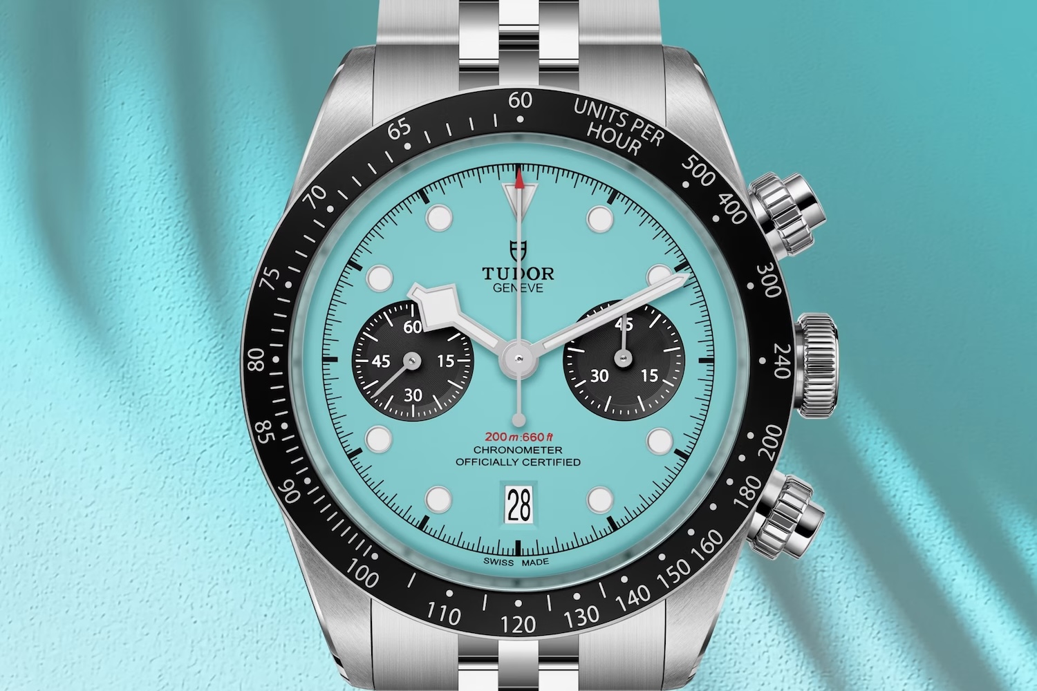 Tudor Black Bay Chrono Flamingo Blue