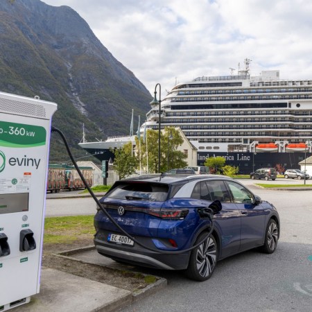 Volkswagen EV charging in Norway