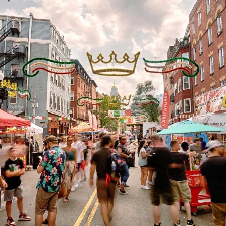 Festa St Agrippina in the North End of Boston