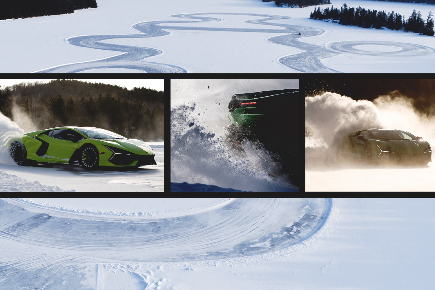 White Knuckles and Ice-Cold Supercars: My Day Driving Lamborghinis on a Frozen Lake