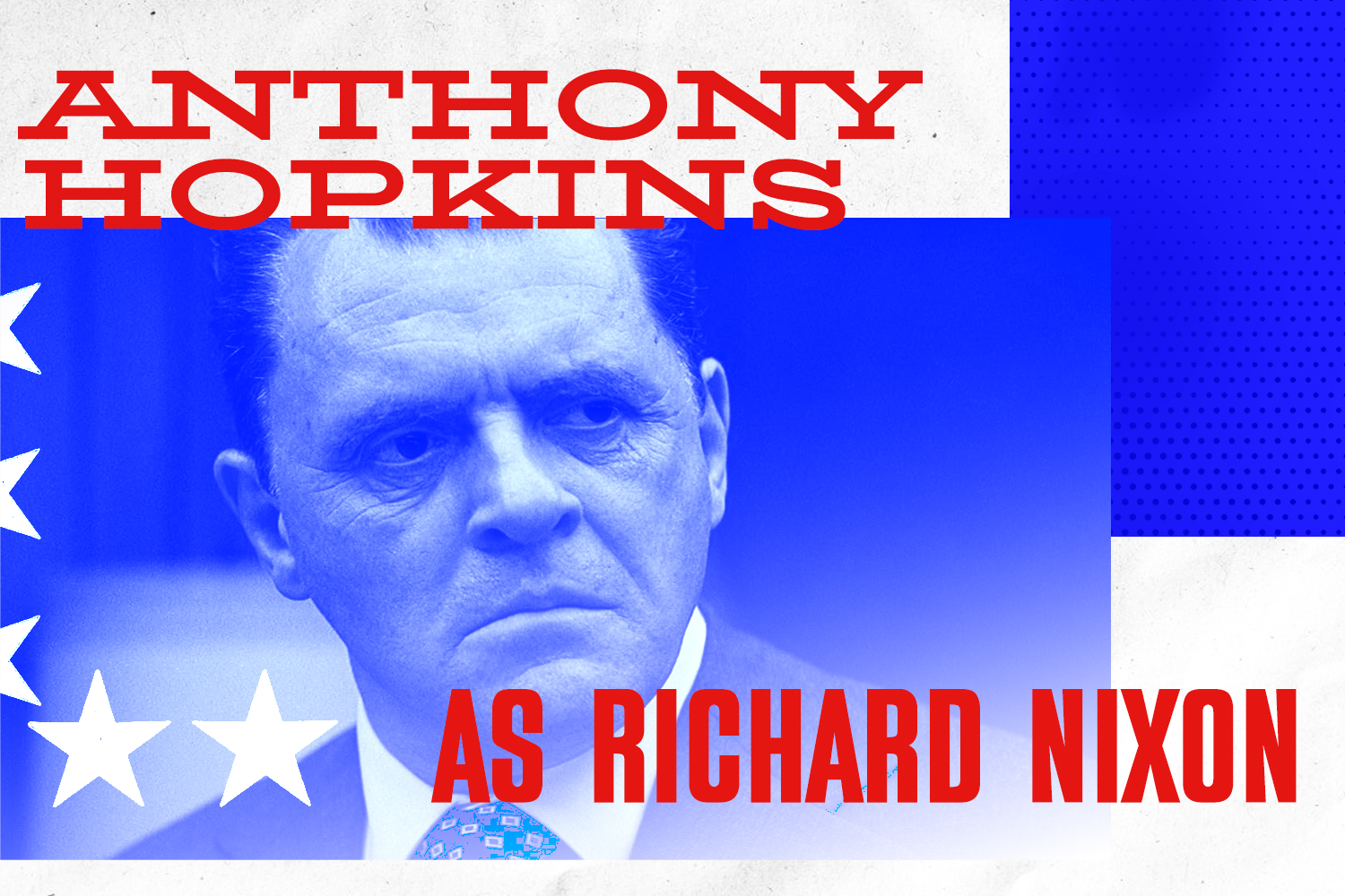 Anthony Hopkins as Richard Nixon in "Nixon"