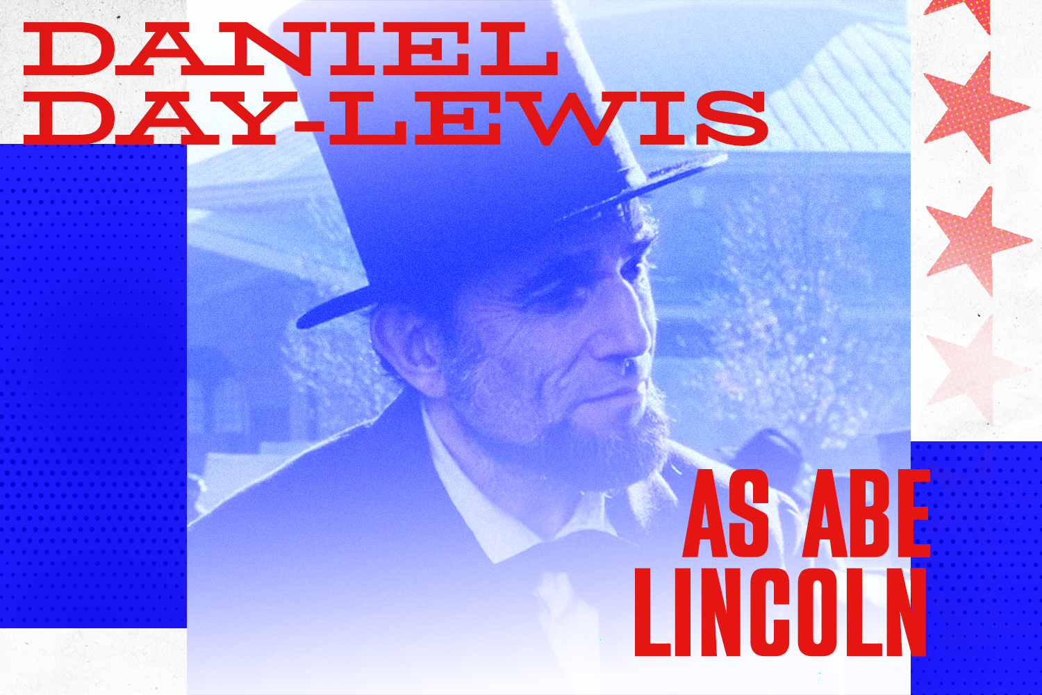 Daniel Day-Lewis as Abraham Lincoln in "Lincoln"