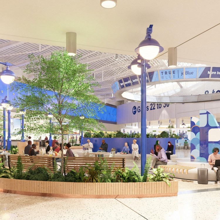 JFK Airport renovation rendering